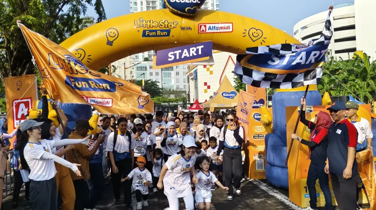 Sebanyak 700 Anak Ikuti Bebelac Little Star Fun Run