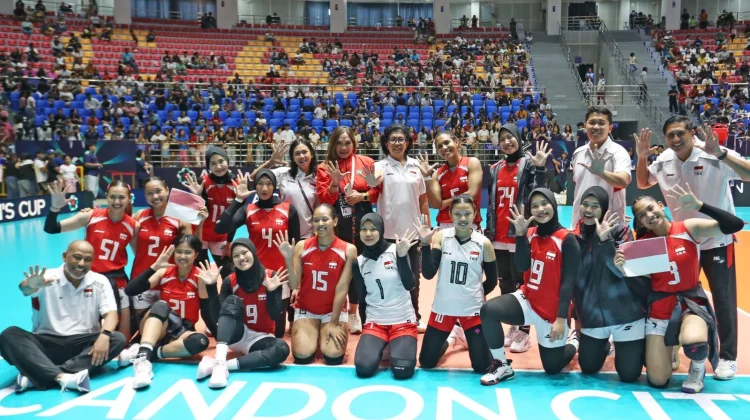 Indonesia Akhiri AVC Women’s Nations Cup 2026 di Peringkat Kelima