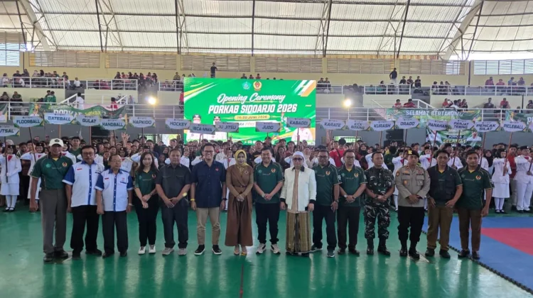 Porkab Sidoarjo 2026 Jadi Ajang Pencarian Bakat Atlet Masa Depan Jawa Timur
