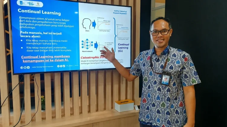 Gubes ITS Gagas Kecerdasan Artifisial Adaptif Berbasis Continual Learning