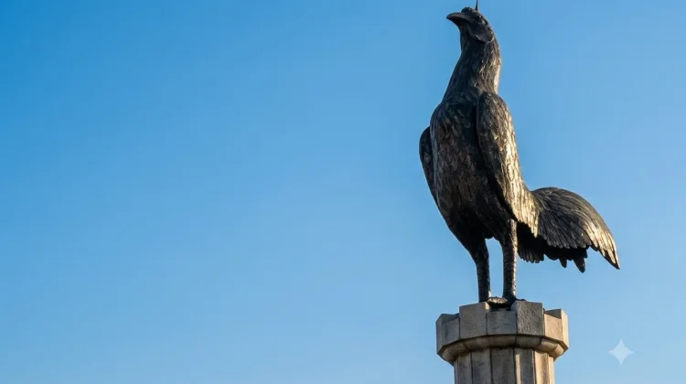 Jadi Ikon Baru Kota Pahlawan, Monumen Ayam Jago Sawunggaling Berdiri Megah