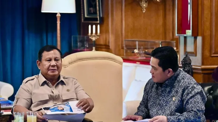 Presiden Prabowo Terima Laporan Program Strategis Kemenpora