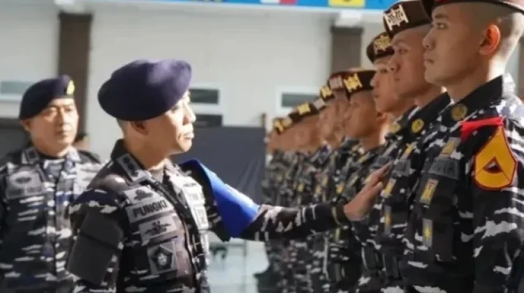Ratusan Taruna AAL Tingkat I Korps Pelaut Latihan Praktik Navigasi