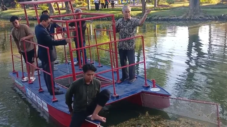 Rektor: Pertamina Pesan Kapal Pembersih Sampah Inovasi ITS.
