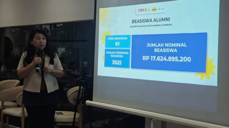 Dukung Program Pemprov Jatim, UKWMS Sediakan Beasiswa bagi Pelajar Berprestasi
