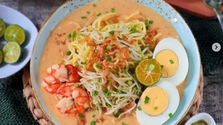 Mie Celor Udang Palembang, Gurih Nikmat Kaya Cita Rasa Khas