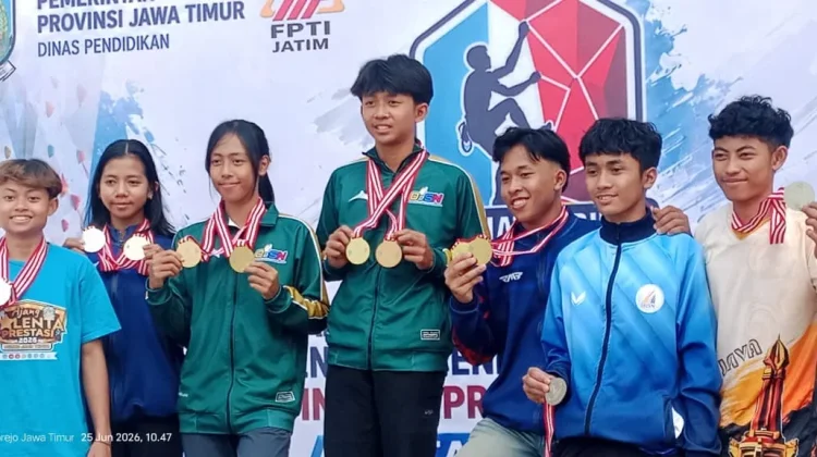 Dindik Jatim Tetapkan Dua Wakil Panjat Tebing untuk O2SN Nasional 2026
