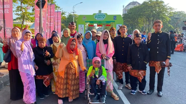 Penuh Haru dan Inspirasi: 10 Anak Disabilitas Meriahkan Green Force Run 2026
