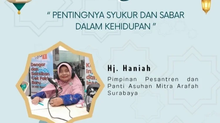 Syukur dan Sabar Menjadi Kunci Menghadapi Ujian Kehidupan