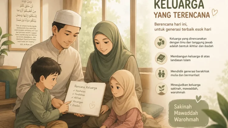 Keluarga Terencana Wujudkan Rumah Tangga Sakinah
