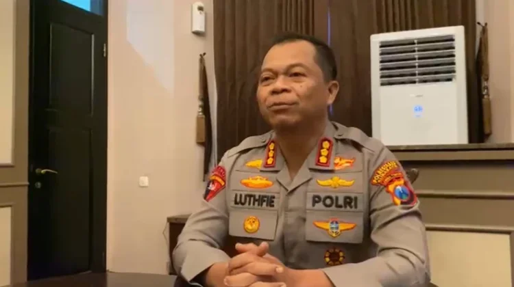 Polrestabes Surabaya Amankan Empat Orang Tersangka Kasus Kericuhan Unjuk Rasa