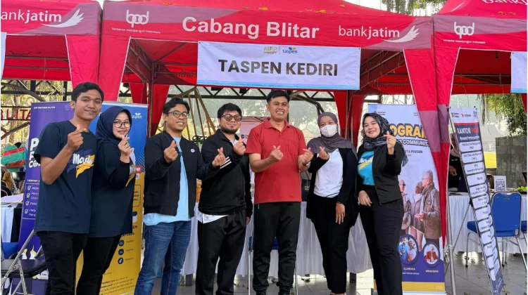 Urus Pensiun Sambil Olahraga, TASPEN Buka Layanan di CFD Blitar