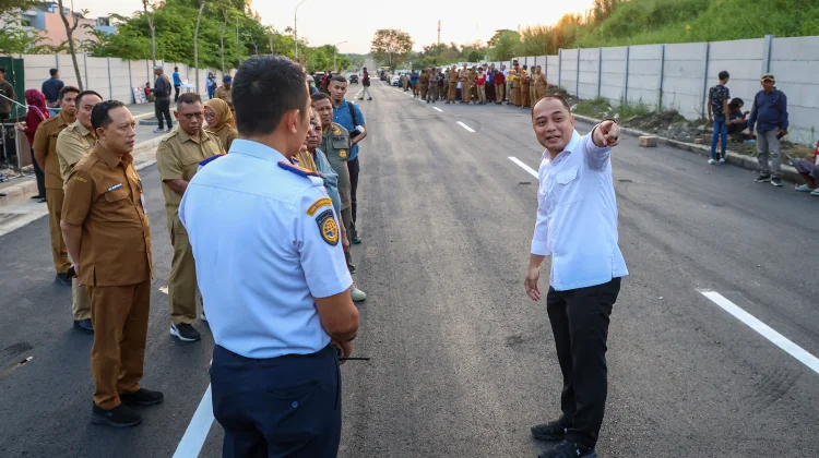 Radial Road Lontar Dibuka Uji Coba, Pemkot Surabaya Terapkan Rekayasa Lalu