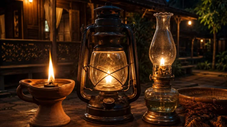 Lampu Tradisional, Penerang sebelum Era Listrik