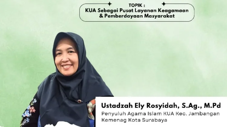 KUA Surabaya Tegaskan Peran Layanan Keagamaan Masyarakat