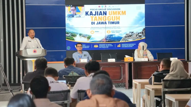 BPBD Bersama BNPB Rintis Program UMKM Jatim Tangguh Bencana