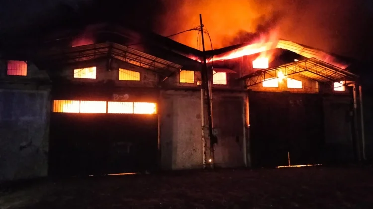 Dua Gudang Mebel di Benowo Ludes Dilalap Api