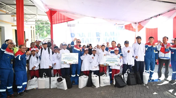 Menebar Senyum di Ujung Timur Jawa: Pertamina Hadirkan Semangat Baru bagi Anak-Anak
