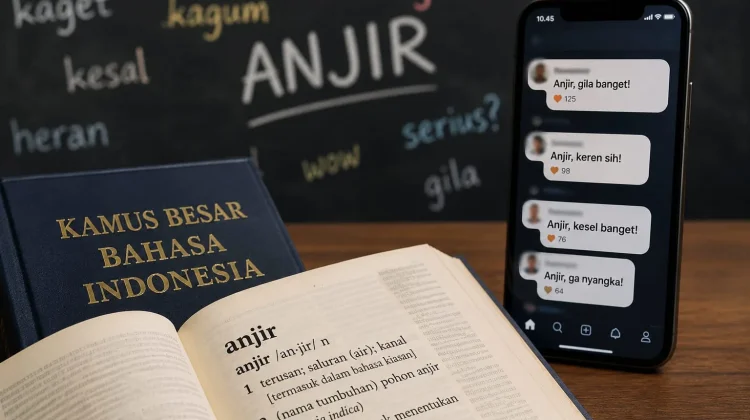 Sering Terdengar, ternyata 'Anjir' Punya Makna di KBBI