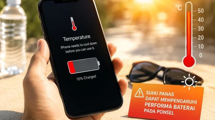 Cuaca Panas Dapat Pengaruhi Kinerja Baterai Ponsel