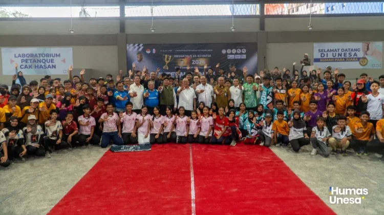 KONI Apresiasi International Invitational Petanque 2026 di Unesa