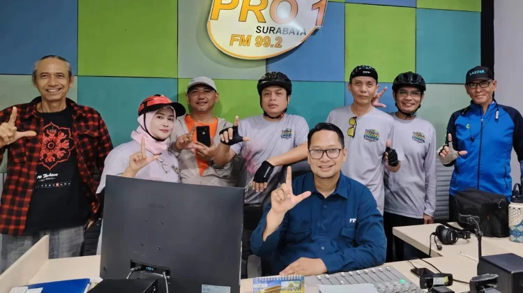 Komunitas Lazzer Ajak Anggota Hidup Sehat lewat Bersepeda