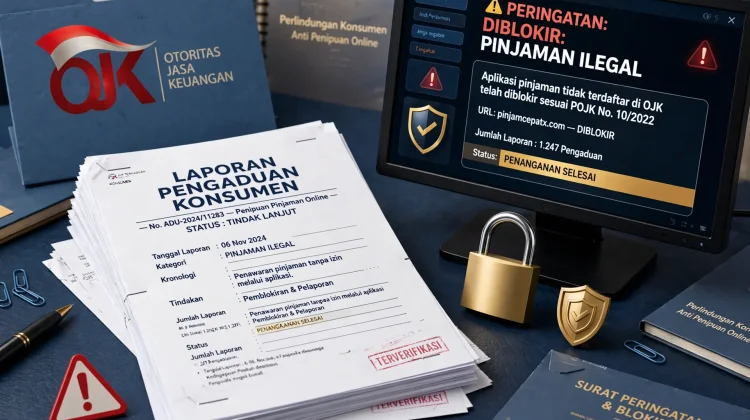 Waspada Penipuan Online! OJK Catat 267 Ribu Laporan Masuk ke IASC