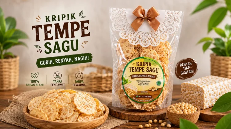 Keripik Tempe Sagu, Ikhtiar Ponpes Jati Salam Al Mabruriyah Tulungagung Mandiri