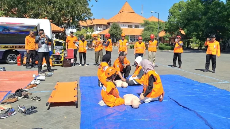 BPBD Jatim Edukasi Mitigasi Bencana di Museum Mpu Tantular
