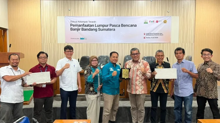Nurul Hayat Gandeng BRIN Teliti Sedimen Banjir Aceh Jadi Bata-Ringan