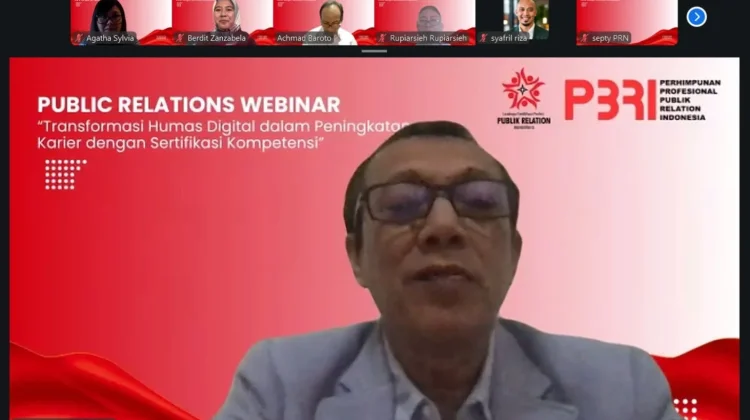P3RI Gelar Webinar Transformasi Humas Digital