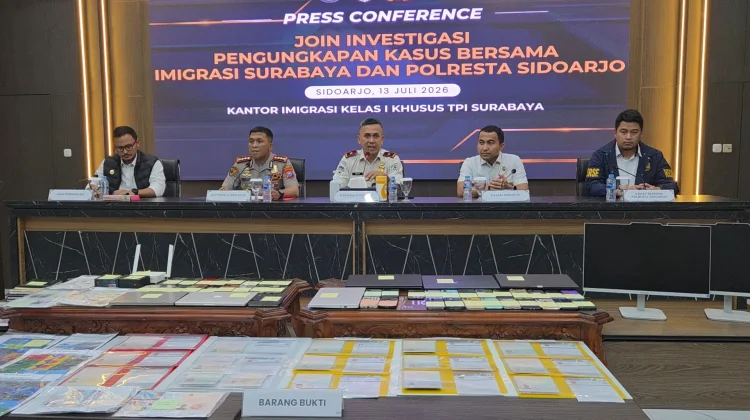Imigrasi TPI Surabaya Temukan 15 WNA Lakukan Pelanggaran Imigrasi dan Pidana
