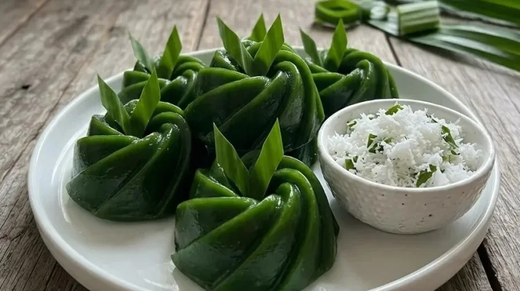 Kue Kaswi Pandan, Jajanan Tradisional Khas Melayu yang Kenyal, Lembut dan Harum