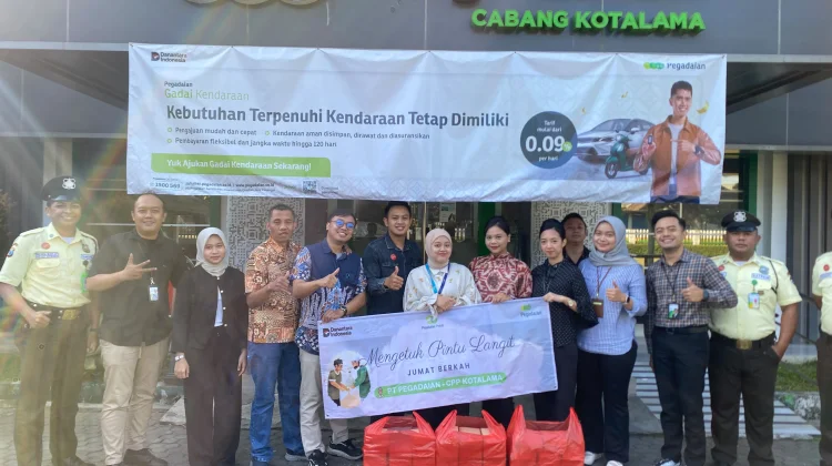 Pegadaian Salurkan 14.000 Paket Makanan lewat  Tanggung Jawab Sosial Lingkungan