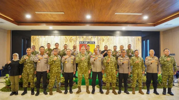 Polda Jatim - Kodam V/Brawijaya Perkuat Sinergitas "Jogo Jatim"
