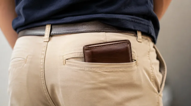 Dompet di Saku Belakang Ganggu Postur Duduk