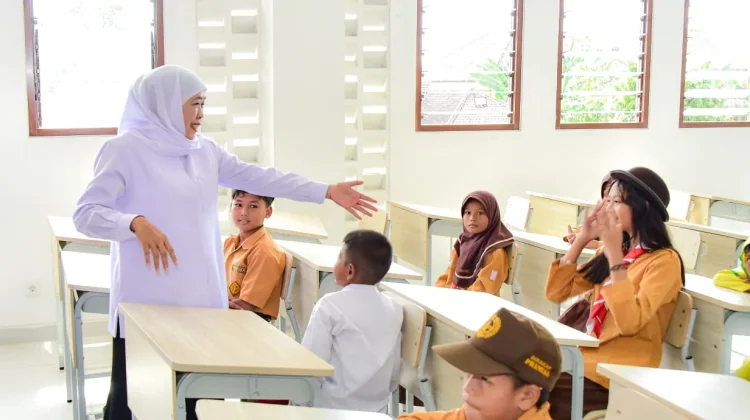 Gubernur Khofifah Tinjau Progres Sekolah Rakyat Terintegrasi Banyuwangi