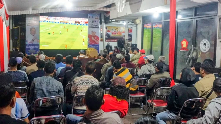 Spanyol Juara, Nobar Final Bersama DPR Bangkitkan Ekonomi dan Semangat Sepakbola