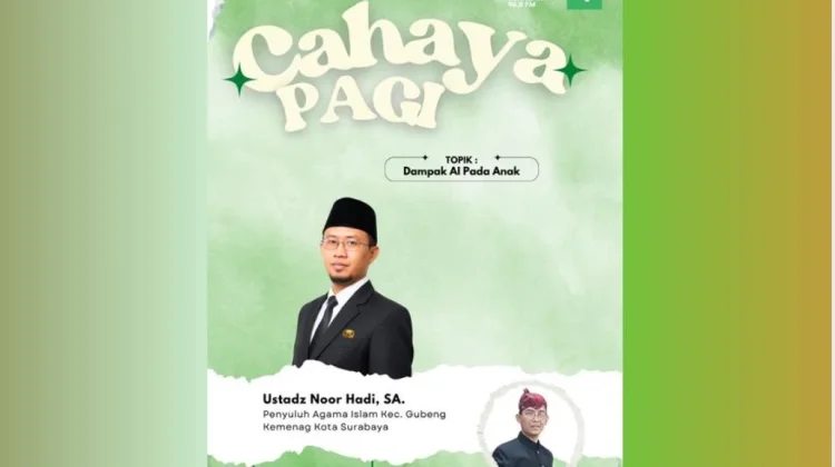 AI Perlu Diimbangi Pendidikan Akhlak sejak Dini