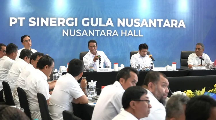 Mentan Targetkan Swasembada Gula Tercapai dalam Dua Tahun