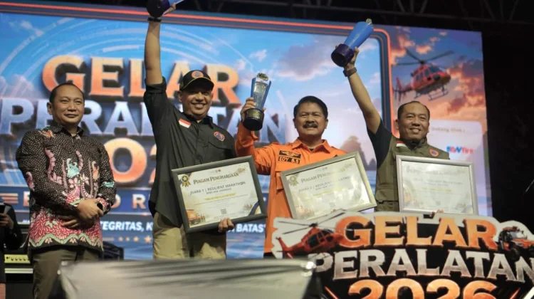 BPBD Jember Juara Umum Gelar Peralatan Jatim 2026
