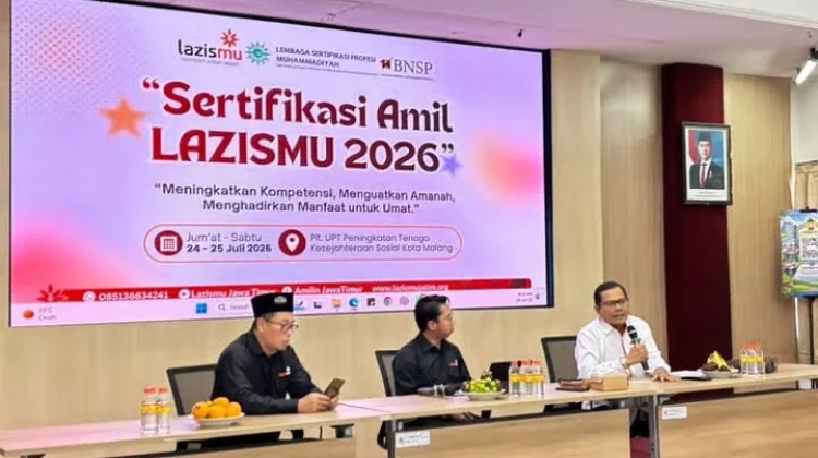Lazismu Jatim Gelar Uji Kompetensi Amil Bersertifikat BNSP