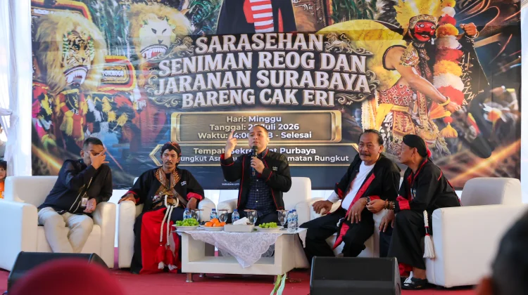 Sambangi Paguyuban Purbaya, Wali Kota Eri Pastikan Pemerataan Tampil bagi Seniman