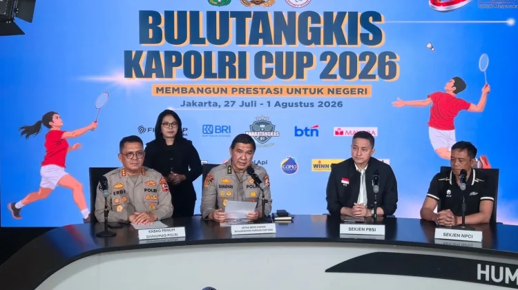 Piala Kapolri 2026 Digelar, Dukung Pembinaan Atlet Bulutangkis Nasional