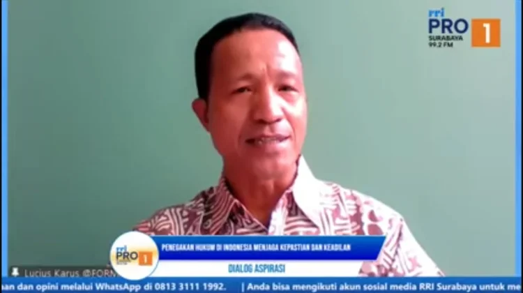 Formappi: Pembenahan Penegakan Hukum Perlu Terus Diperkuat