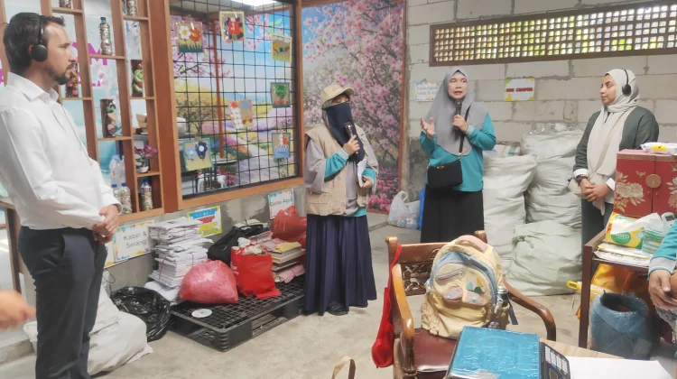UNDP Tinjau Model Pengelolaan Sampah di Balas Klumprik Surabaya