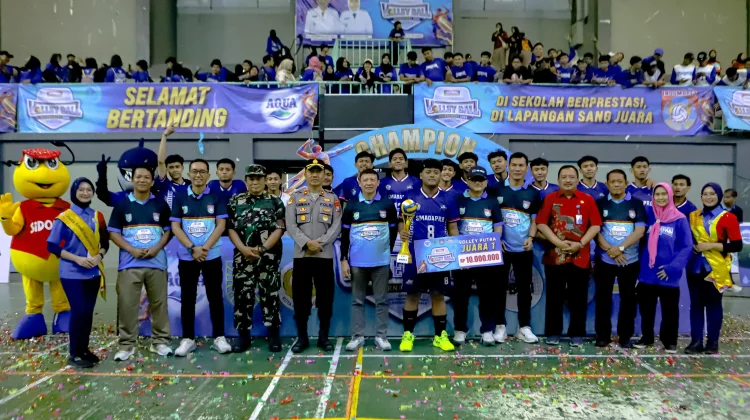 Turnamen Voli Pelajar 2026 Se-Probolinggo Raya Tuai Apresiasi