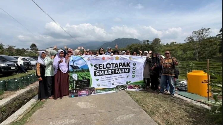 Dukung Pertanian Organik, UBAYA dan UWKS Terapkan Smart Farming