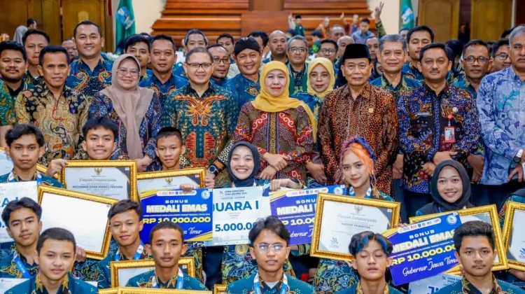 Jatim Pertahankan Juara Umum LKS Nasional 2026 Empat Kali