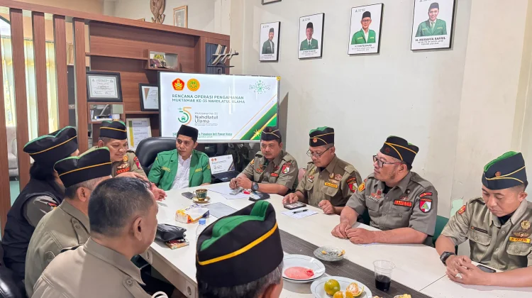 PW GP Ansor Jatim Siagakan 20.000 Banser Amankan Muktamar NU